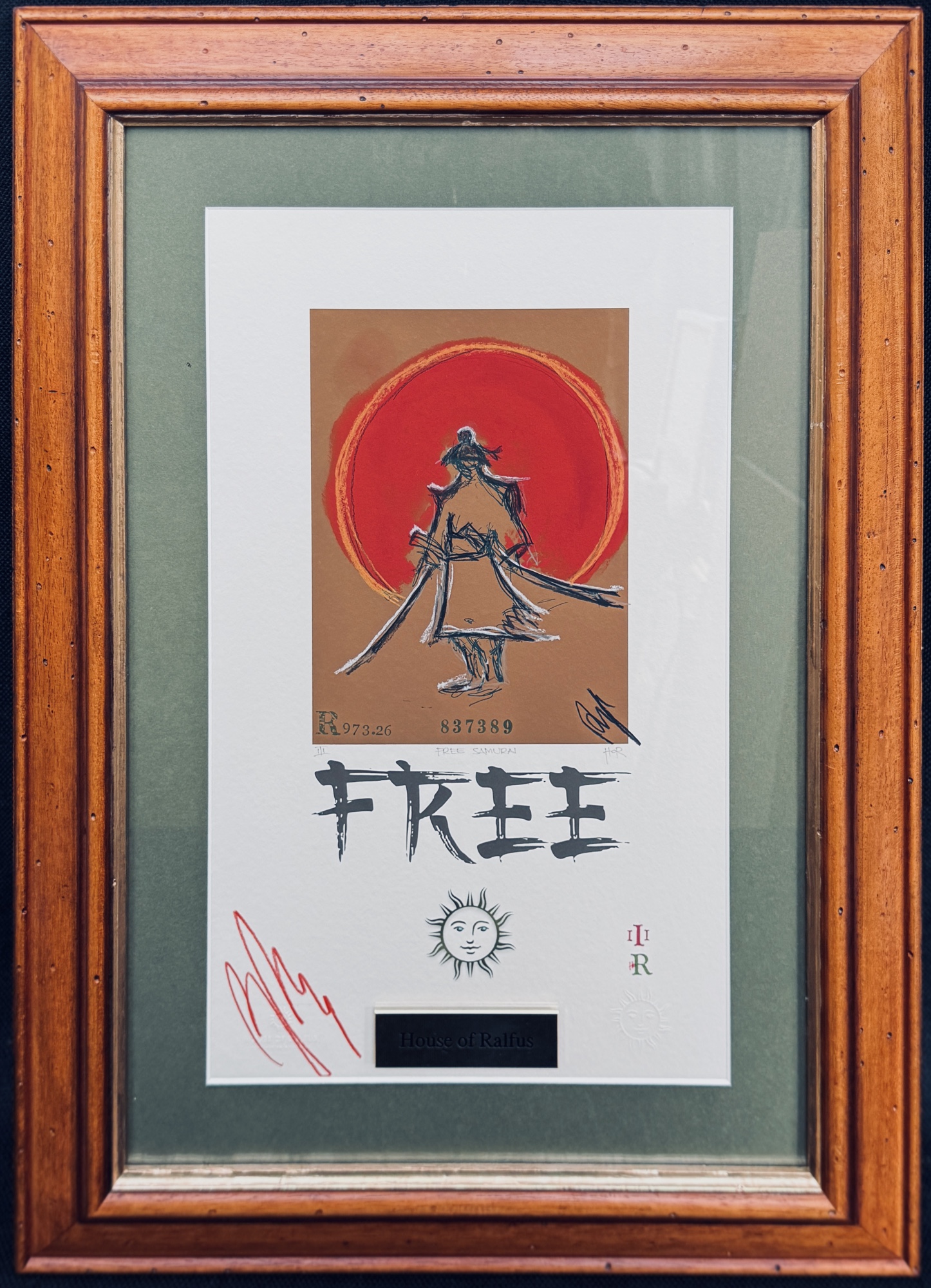 FREE Samurai — original 1/1 work