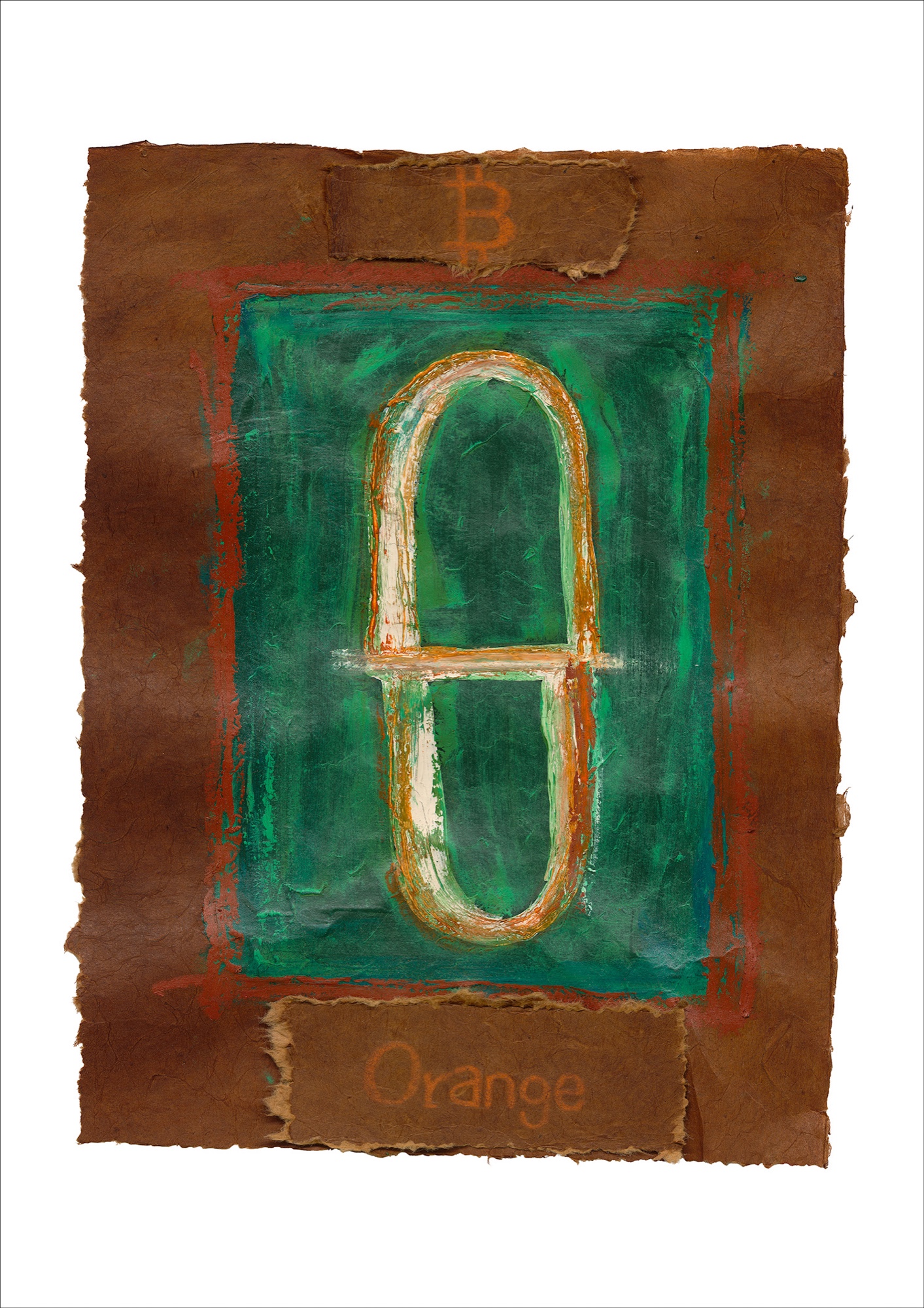 The Orange — A1 limited edition print